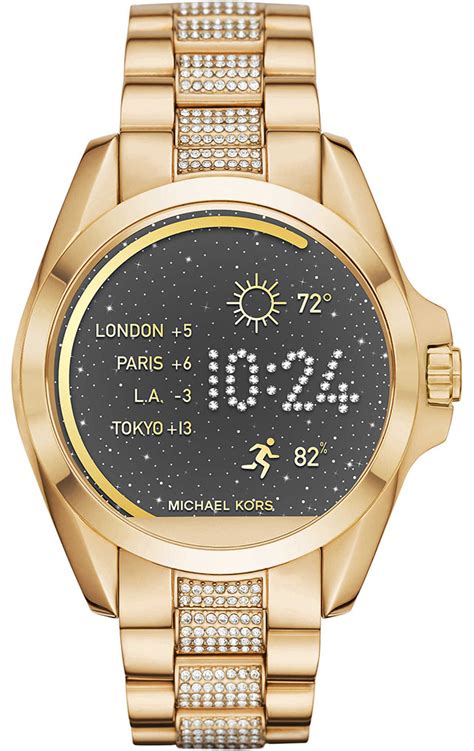 michael kors watch mk-5002 upc ns41-00125y|Michael Kors Access Crystal Bradshaw Gold.